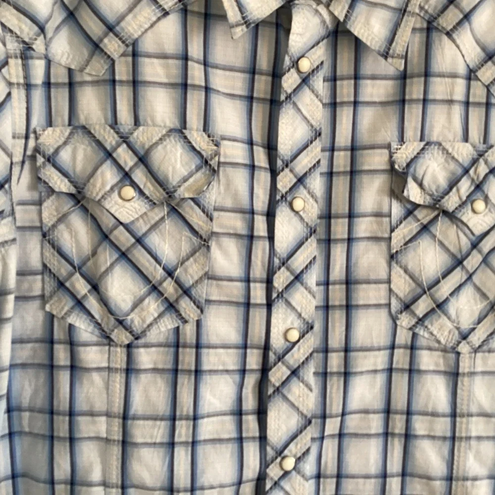 Men True Religion Plaid Shirt size XXXL